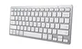 Trust Teclado Basics Bluetooth Blanco/Plata (85 teclas)