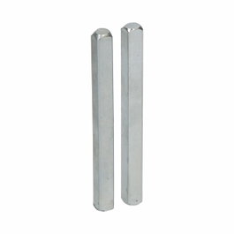 Edm Cuadradillo Modelo CDD01 de Acero Zincado 8 x 8 x 90 mm, 2 unidades