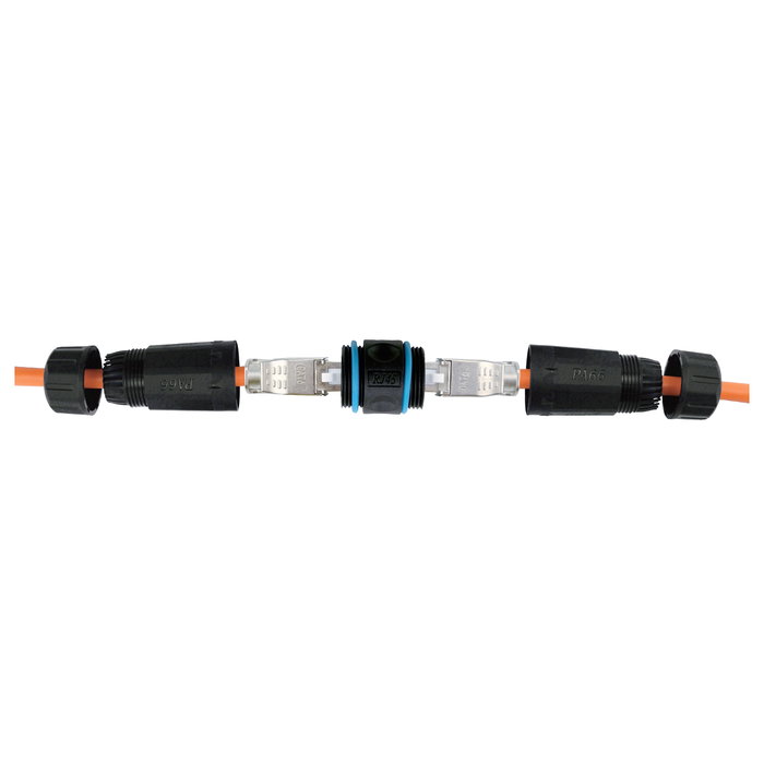 EQUIP Acoplador en línea RJ45 Cat.6A para exteriores EQUIP Acoplador en línea RJ45 Cat.6A para exteriores