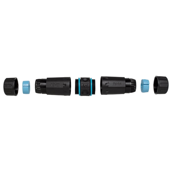 EQUIP Acoplador en línea RJ45 Cat.6A para exteriores EQUIP Acoplador en línea RJ45 Cat.6A para exteriores