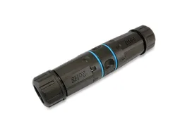 Equip Adaptador RJ-45 Cat6a Outdoor Negro, Azul