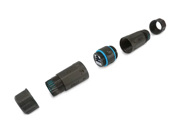 EQUIP Acoplador en línea RJ45 Cat.6A para exteriores EQUIP Acoplador en línea RJ45 Cat.6A para exteriores