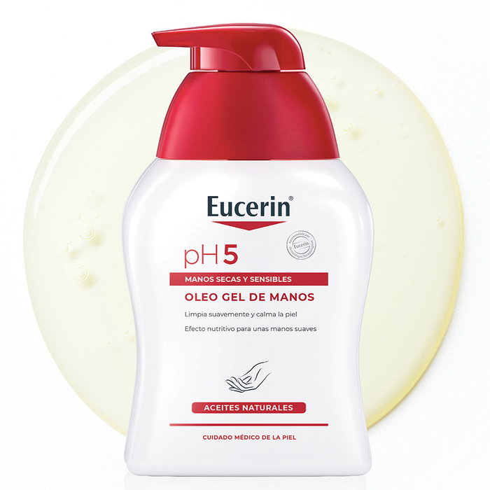 Eucerin PH5 Oleogel para manos piel seca-agrietada 250 ml