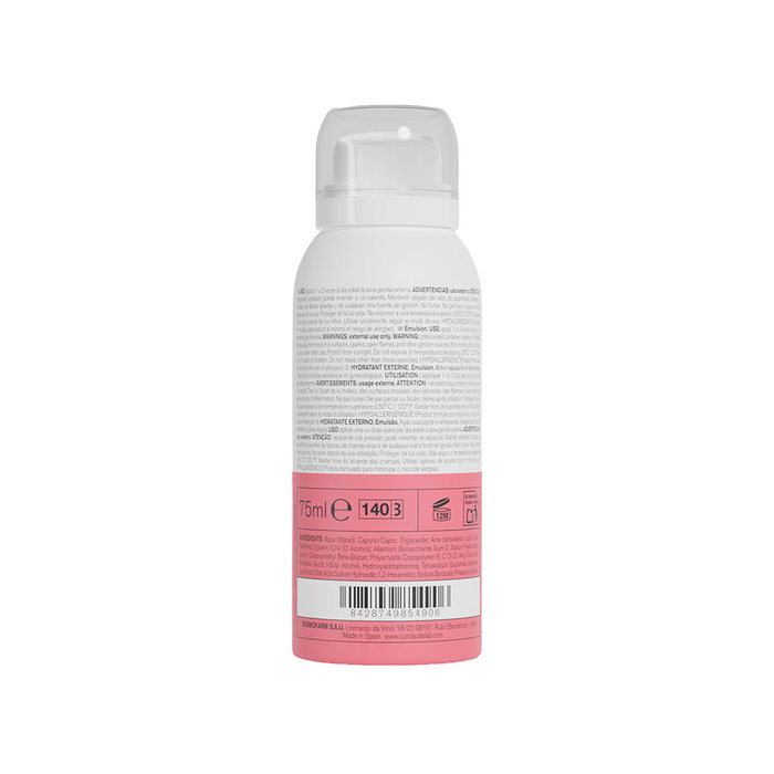 Cumlaude Lab Hydra Spray Emulsión Hidratante Externo Gel Íntimo 75 ml - Spray Refrescante Vulvar, Sin Parabenos, Hipoalergénico