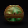 Home Deco Factory Difusor Esfera Luminoso Madera