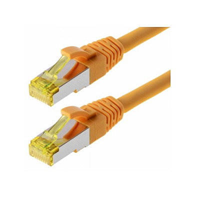 Helos Patchkabel Cat.6a GHMT AWG 26/7 de 0,25 m, amarillo Helos Patchkabel Cat.6a GHMT AWG 26/7 de 0,25 m, amarillo