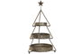 DKD Home Decor Frutero Navidad Árbol Dorado Metal 43 x 79 x 43 cm Expositor