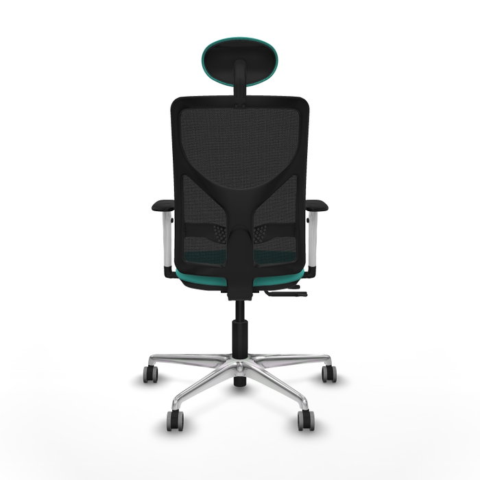 PIQUERAS Y CRESPO Silla de oficina Motilla con mecanismo Sincro/Traslack, Turquesa y Negro PIQUERAS Y CRESPO Silla de oficina Motilla con mecanismo Sincro/Traslack, Turquesa y Negro