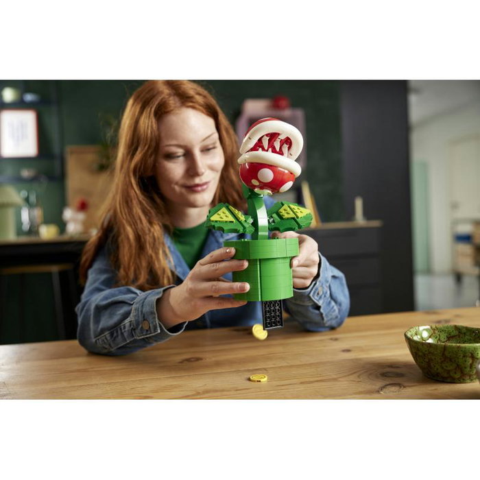 LEGO 71426 Super Mario Piranha-Pflanze – Set de construcción para adultos 18+ años