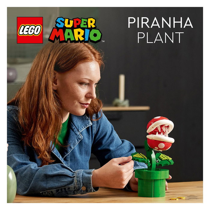 LEGO Super Mario Piranha-Planta 71426 Juego Construcción 540 Piezas