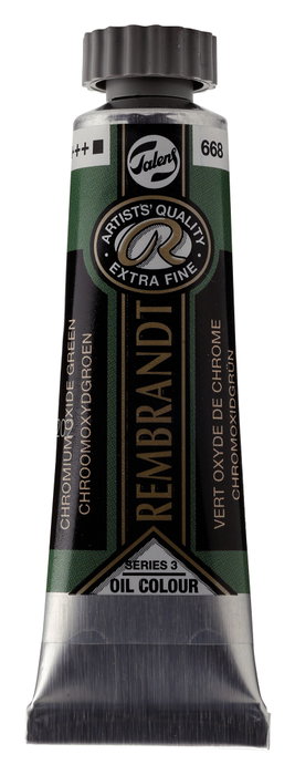 Rembrandt Pintura al Óleo Verde Óxido de Cromo 668 Tubo 15 ml Rembrandt Pintura al Óleo Verde Óxido de Cromo 668 Tubo 15 ml