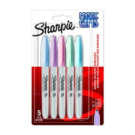 Rotulador Permanente Sharpie Fine Colores Mystic Gems Blister De 5