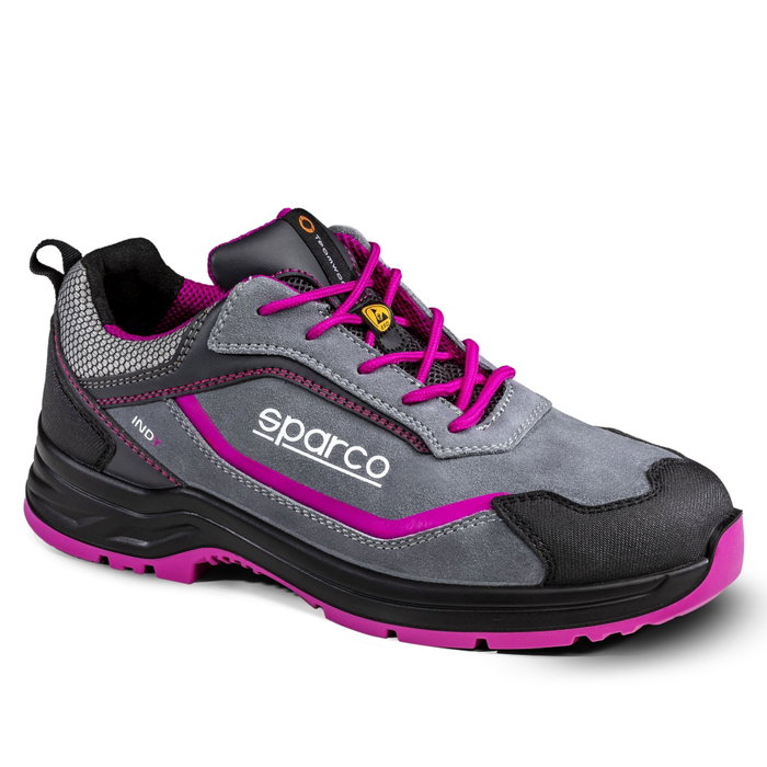 Sparco Indy Danica S3 Zapato de Seguridad Talla 36 Gris/Fucsia Sparco Indy Danica S3 Zapato de Seguridad Talla 36 Gris/Fucsia