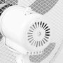 Grunkel Ventilador de Pie FAN-165X 50W 5 Aspas 40cm 3 Velocidades Blanco