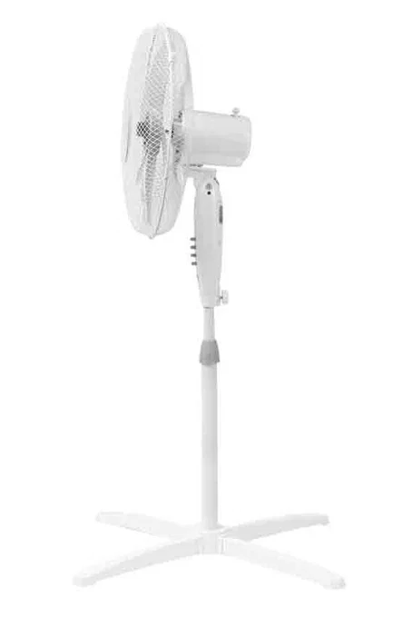Grunkel Ventilador de Pie FAN-165X 50W 5 Aspas 40cm 3 Velocidades Blanco