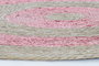 DKD Home Decor Alfombra Navidad Tradicional Base Árbol Rojo Dorado Fibra Seagrass 90x90 cm (3 Unidades)