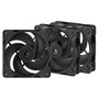 ARCTIC P12 Pro Reverse - 3 Pack Schwarz