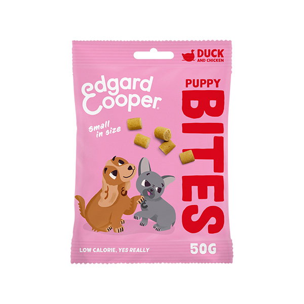 Edgard Cooper Bocaditos para Cachorro con Pato 15x50g Edgard Cooper Bocaditos para Cachorro con Pato 15x50g