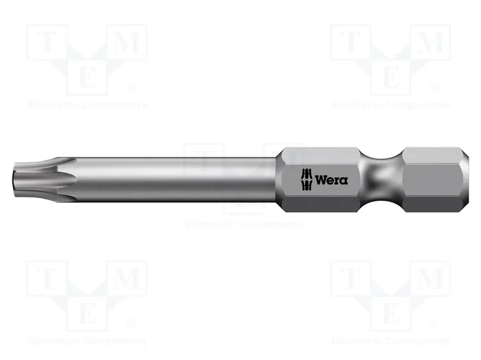 WERA Punta de destornillador Torx® T20H con protección 1/4 pulgadas WERA Punta de destornillador Torx® T20H con protección 1/4 pulgadas