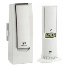 TFA WeatherHub OBSERVER 31.4012 Starter Set con transmisor termo-higrómetro