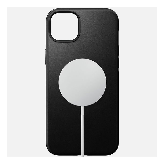 Nomad Modern Leather Case Funda para iPhone 14 Plus Negro Cuero
