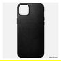 Nomad Modern Leather Case Funda para iPhone 14 Plus Negro Cuero
