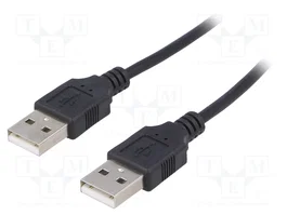 AKYGA Cable USB 2.0 con conectores USB A de 1,8m