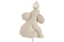 DKD Home Decor Lámpara de Sobremesa Elefante Blanco y Dorado