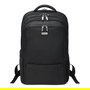 DICOTA Eco Backpack SELECT Mochila para portátil de 17.3 pulgadas, compartimento para portátil, hecha con materiales reciclados, unisex, negro