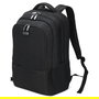 DICOTA Eco Backpack SELECT Mochila para portátil de 17.3 pulgadas, compartimento para portátil, hecha con materiales reciclados, unisex, negro