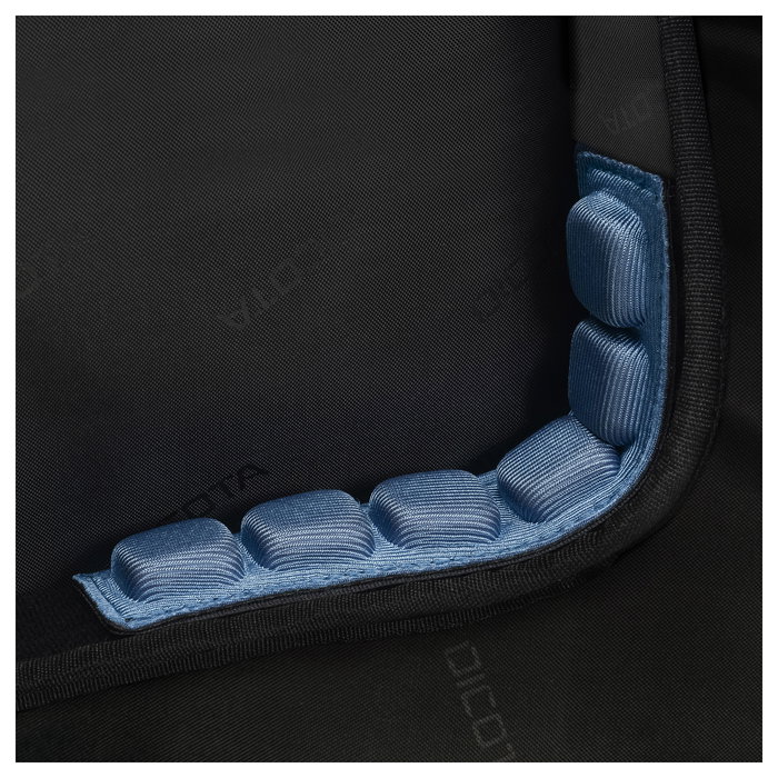 DICOTA Eco Backpack SELECT Mochila para portátil de 17.3 pulgadas, compartimento para portátil, hecha con materiales reciclados, unisex, negro