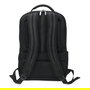 DICOTA Eco Backpack SELECT Mochila para portátil de 17.3 pulgadas, compartimento para portátil, hecha con materiales reciclados, unisex, negro