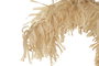 DKD Home Decor Decoración Palmera Natural Fibra y Metal 30x30x180 cm
