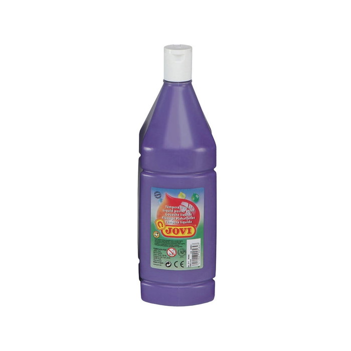 Témpera MILAN 500 Ml En Violeta Pastel – Pintura De Alta Cobertura Con Tapón Dosificador, Ideal Para Manualidades Y Uso Escolar