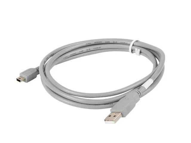 Lanberg CA-USBK-10CC-0018-S Cable USB 2.0 Macho a Mini-USB Macho, 1.8 metros, Gris, 480 Mbit/s