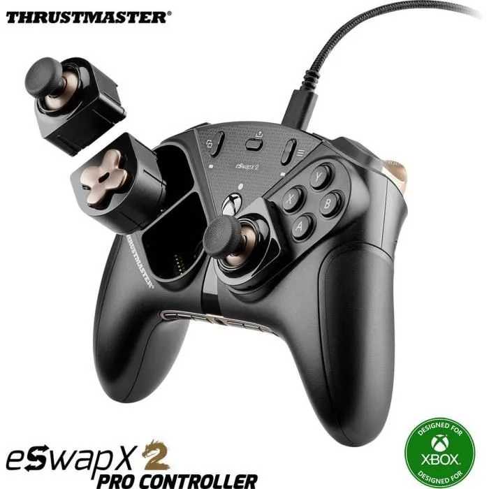 Thrustmaster THR3362934403676 Pro Gamepad Totalmente Modular para Xbox One, Xbox Series y PC - Negro