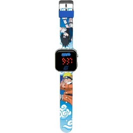 Kids Licensing Reloj LED Naruto - Licencia para Niños a Partir de 4 Años - KID8435507887649