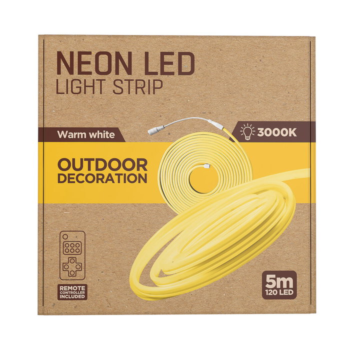 muvit iO Tira LED NEON IP65 Blanco Cálido (3000W) 5m