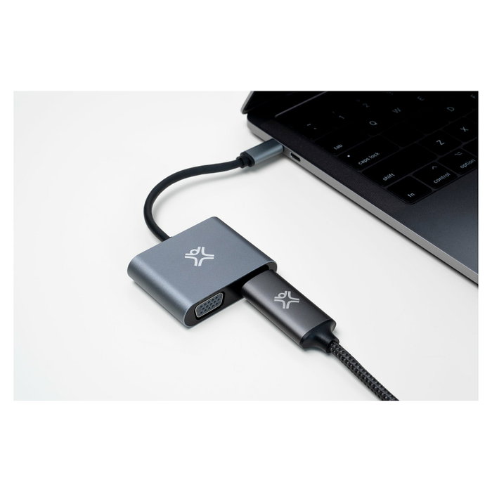 XTREMEMAC XWH-ACVH-13 Adaptador USB-C a VGA Gris