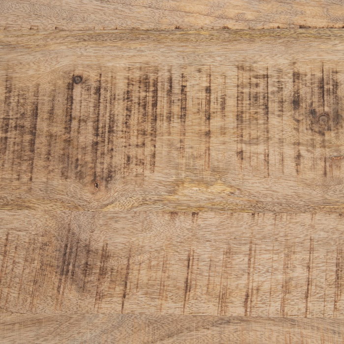 Mesa Comedor Natural-Negro 180 X 90 X 76 cm