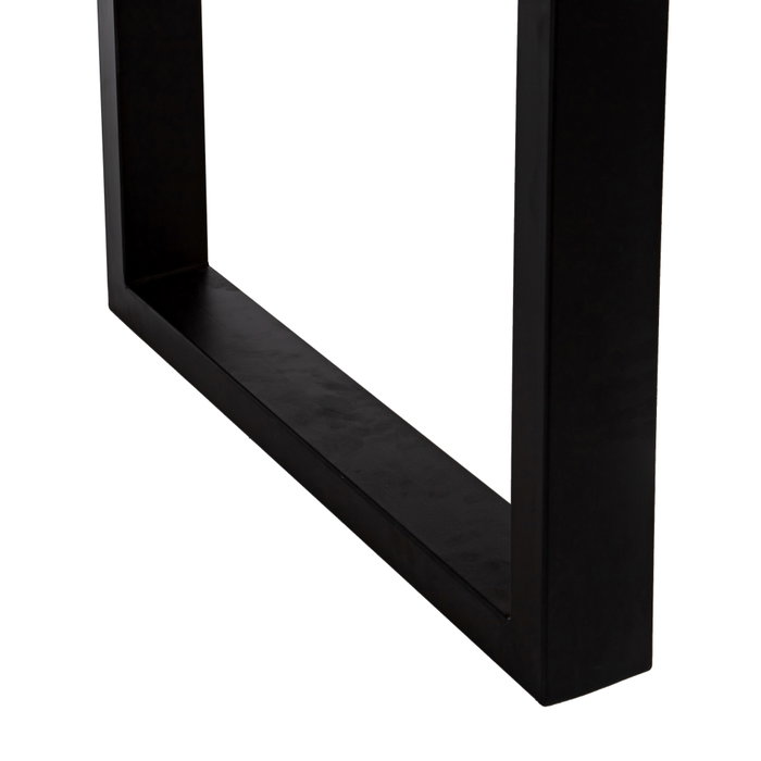 Mesa Comedor Natural-Negro 180 X 90 X 76 cm