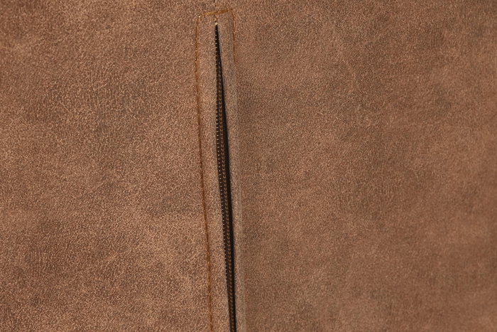 DKD Home Decor Taburete Loft Camel Negro 60 x 107 x 59 cm