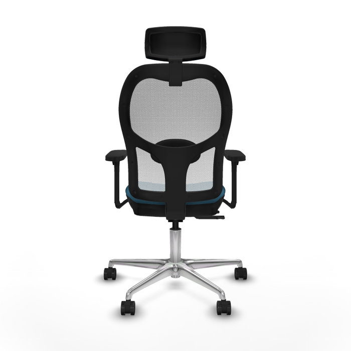 PIQUERAS Y CRESPO Silla de oficina Jorquera Verde petróleo y Blanco PIQUERAS Y CRESPO Silla de oficina Jorquera Verde petróleo y Blanco