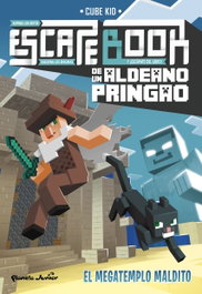 PLANETA JUNIOR, Escape book de un aldeano pringao. El megatemplo maldito - Cube Kid