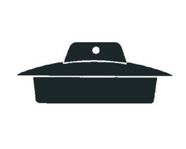 TECNO Tapón para fregadero sin cadena 1-1/2 (T500) 50900