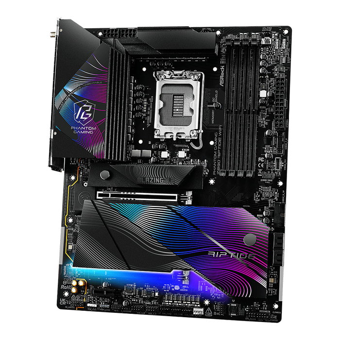 ASRock Placa Base Z890 Riptide Wifi 90-MXBPB0-A0UAYZ Intel LGA 1851 DDR5 ATX