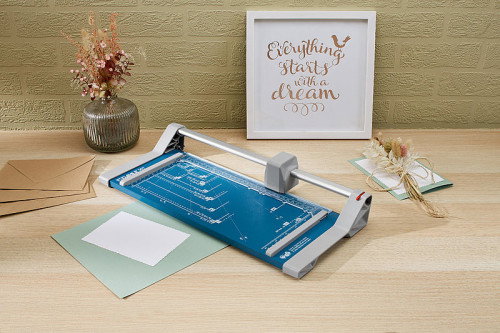 Dahle Cizalla de Rodillo 507 A4 Gris/Azul Dahle Cizalla de Rodillo 507 A4 Gris/Azul