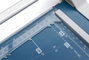 Dahle Cizalla de Rodillo 507 A4 Gris/Azul