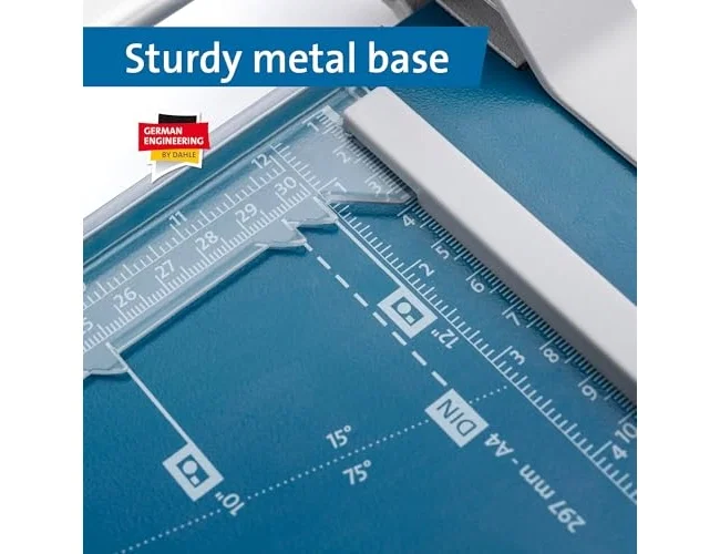 Dahle Cizalla de Rodillo 507 A4 Gris/Azul