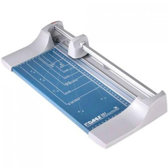 Dahle Cizalla de Rodillo 507 A4 Gris/Azul